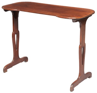 Lot 97 - Louis XVI Style Mahogany Reniform Trestle...