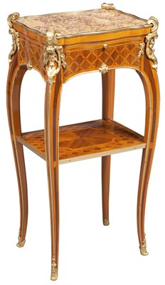Lot 13 - Louis XV Style Gilt-Metal Mounted Tulipwood...