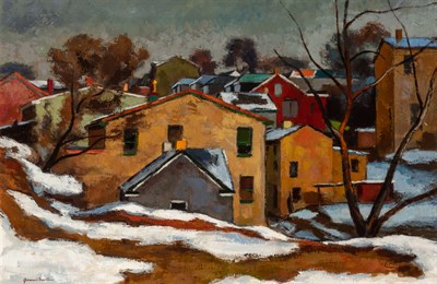 Lot 85 - Giovanni Martino American, 1908-1997 Winter...