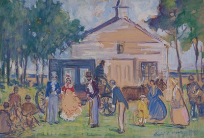 Lot 32 - Rachel V. Hartley American, 1884-1955 Sunday...