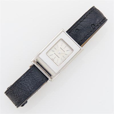 Lot 173 - Tiffany & Co., Schlumberger White Gold Wristwatch