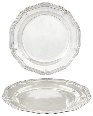 Lot 160 - Pair of Russian Silver Serving Dishes from the...
