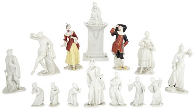 Lot 48 - Group of Six Nymphenburg Porcelain Figures...