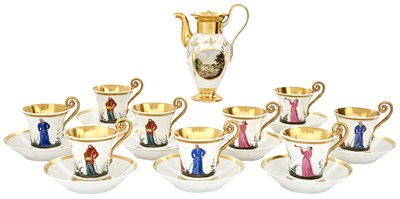 Lot 8 - Nymphenburg Porcelain Partial Coffee or...