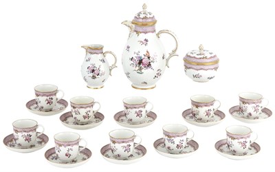 Lot 66 - Nymphenburg Porcelain Coffee Service g In the...