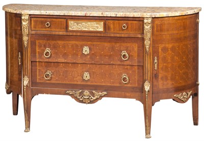 Lot 82 - Louis XV/XVI Style Gilt-Metal Mounted and...