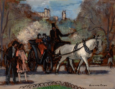 Lot 82 - Gifford Beal American, 1879-1956 Sunday...