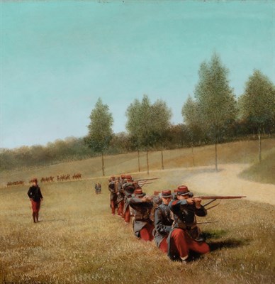 Lot 5 - Georges Croegaert Belgian, 1848-1923 Battalion...