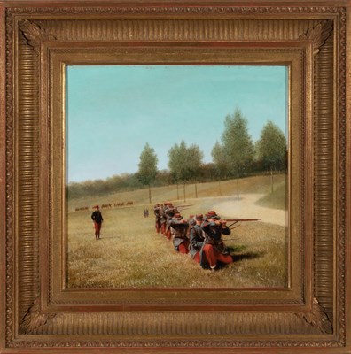 Lot 41 - Georges Croegaert Belgian, 1848-1923 Battalion...