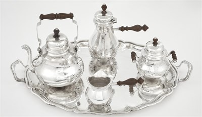 Lot 185 - Italian Silver Tea and Coffee Service 20th...