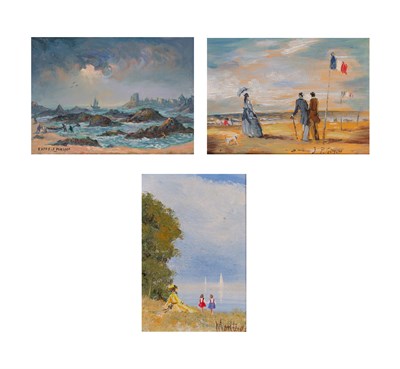 Lot 41 - Jean Raffy Le Persan French, 1920-1998 Bateau...
