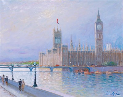 Lot 65 - Luciano Rampaso Italian, b. 1936 Parliament...
