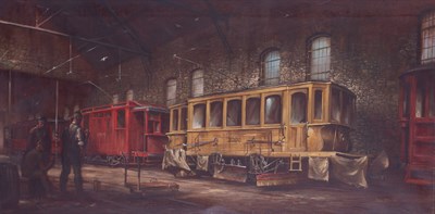 Lot 46 - Melvin Miller American, b. 1937 Caboose, 1963...