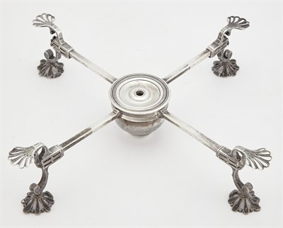 Lot 179 - George III Sterling Silver Dish Cross Edward...