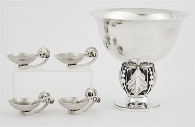 Lot 165 - Alphonse La Paglia Sterling Silver Compote...