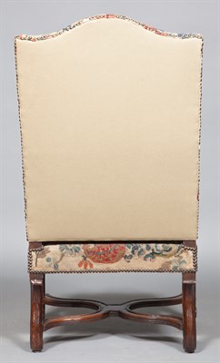 Lot 502 - Louis XIV Needlework-Upholstered Walnut...