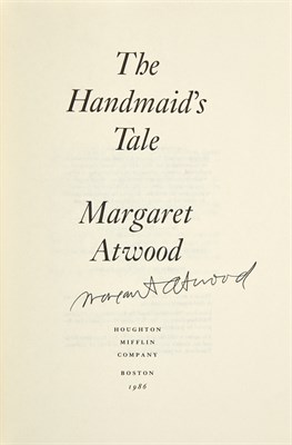 Lot 91 - ATWOOD, MARGARET The Handmaid's Tale. Boston:...