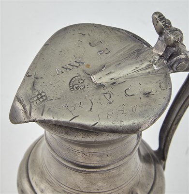 Lot 571 - Group of Pewter Domestic Items Including a...