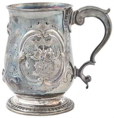 Lot 120 - George III Sterling Silver Mug Hester Bateman,...