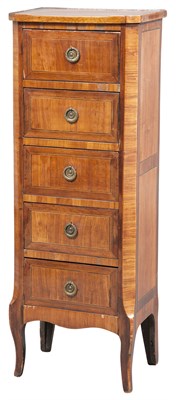 Lot 92 - Transitional Louis XV/XVI Style Tulipwood and...