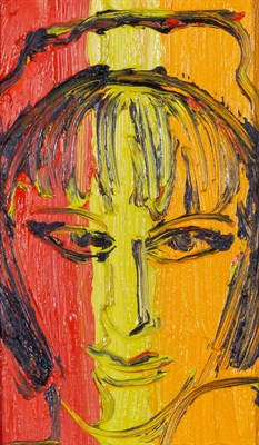 Lot 76 - Hunt Slonem American, b. 1951 Countess, 1996...