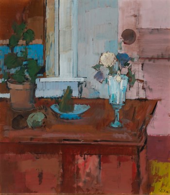 Lot 58 - John Heliker American, 1909-2000 Still Life...