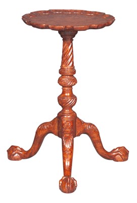 Lot 230 - George II Style Amboyna Tripod Table Sotheby's...