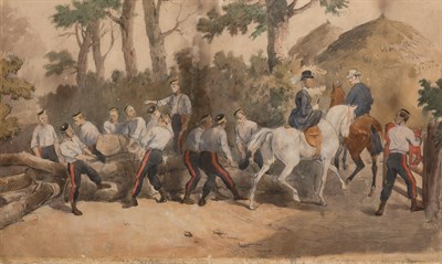 Lot 26 - British School 19th Century Men of the Royal...