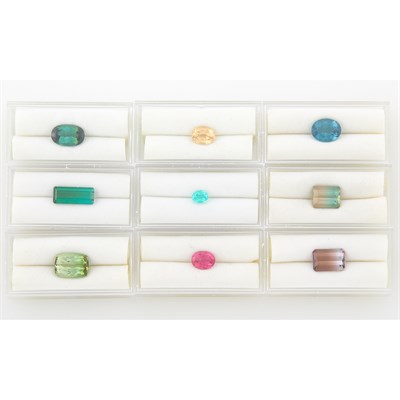 Lot 256 - Group of Unmounted Tourmalines