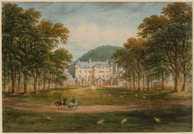 Lot 33 - English School 19th Century Traquair House,...
