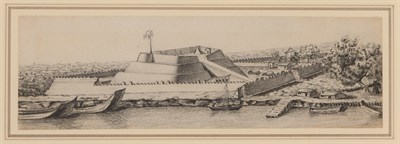 Lot 36 - Henri-Gustave Lugeol French, b. 1836 Fort at...