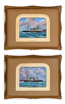 Lot 259 - J. Stewart British, 19th Century R. M. S....