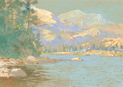 Lot 40 - Lorenzo Palmer Latimer American, 1857-1941...
