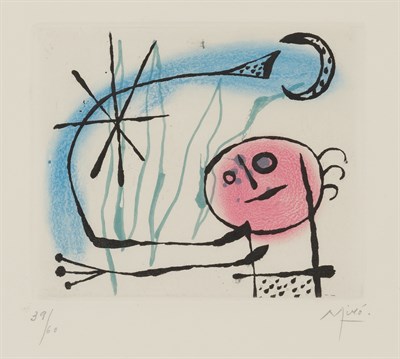 Lot 113 - Joan Miró (1893-1983) LA BAGUE D'AURORE (DUPIN...