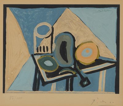 Lot 147 - After Pablo Picasso (1881-1973) NATURE MORTE À...
