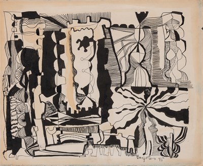 Lot 5 - William Baziotes American, 1912-1963 Untitled:...