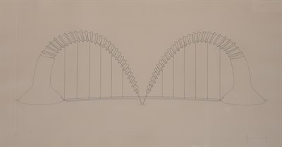 Lot 134 - Claes Oldenburg (b. 1929) SCREWARCH BRIDGE...
