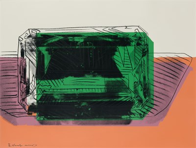 Lot 179 - Andy Warhol (1928-1987) GEM (EMERALD)...