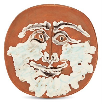 Lot 152 - Pablo Picasso (1881-1973) VISAGE BARBU (ALAIN...