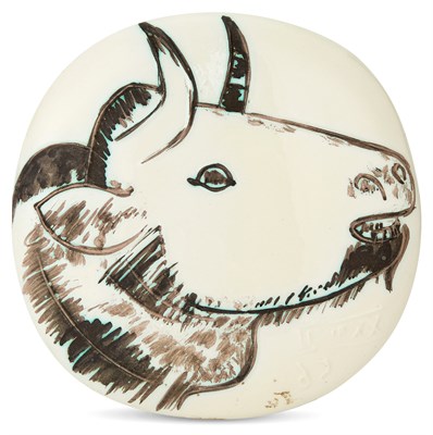 Lot 148 - Pablo Picasso (1881-1973) PROFIL DE TAUREAU...