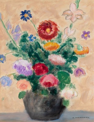 Lot 9 - Abraham Walkowitz Russian/American, 1878-1965...