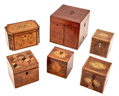 Lot 250 - Group of Five George III Various Woods and...