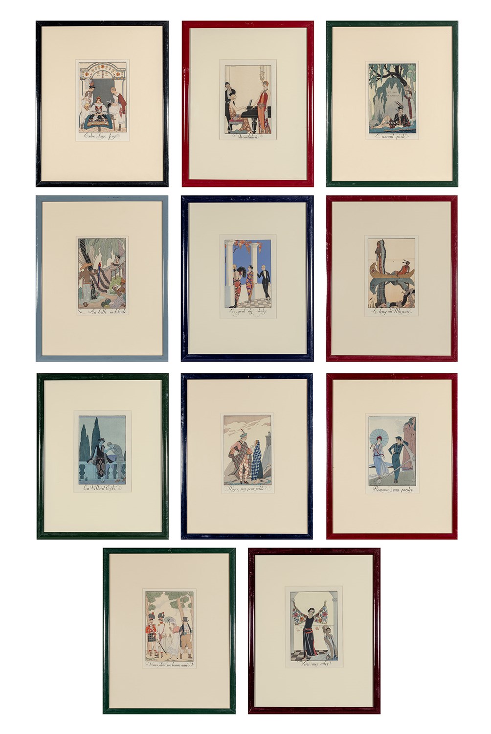 Lot 144 - Georges Barbier (1882-1932) [FASHION STUDIES]...