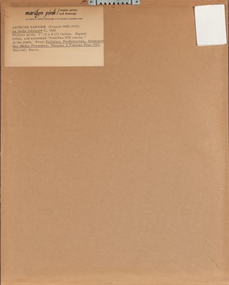 Lot 144 - Georges Barbier (1882-1932) [FASHION STUDIES]...