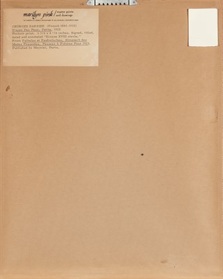 Lot 144 - Georges Barbier (1882-1932) [FASHION STUDIES]...