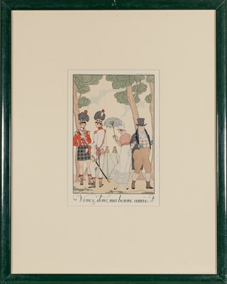 Lot 144 - Georges Barbier (1882-1932) [FASHION STUDIES]...