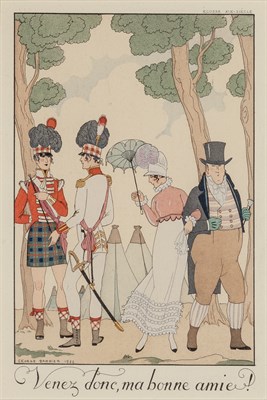 Lot 144 - Georges Barbier (1882-1932) [FASHION STUDIES]...