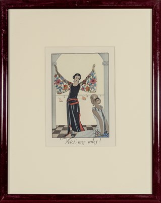 Lot 144 - Georges Barbier (1882-1932) [FASHION STUDIES]...