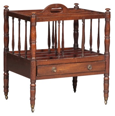 Lot 264 - Late George III Mahogany Canterbury Early 19th...