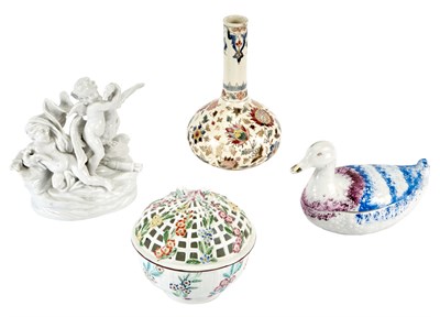Lot 213 - Group of Ceramic Articles Comprising a Russian...
